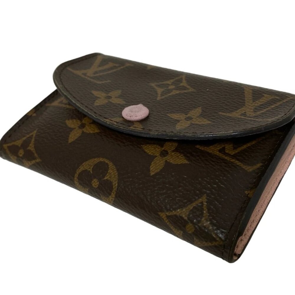 LOUIS VUITTON Porte Monnaie Rosalie Rose Ballerine Monogram 311-051925 - Picture 4 of 9